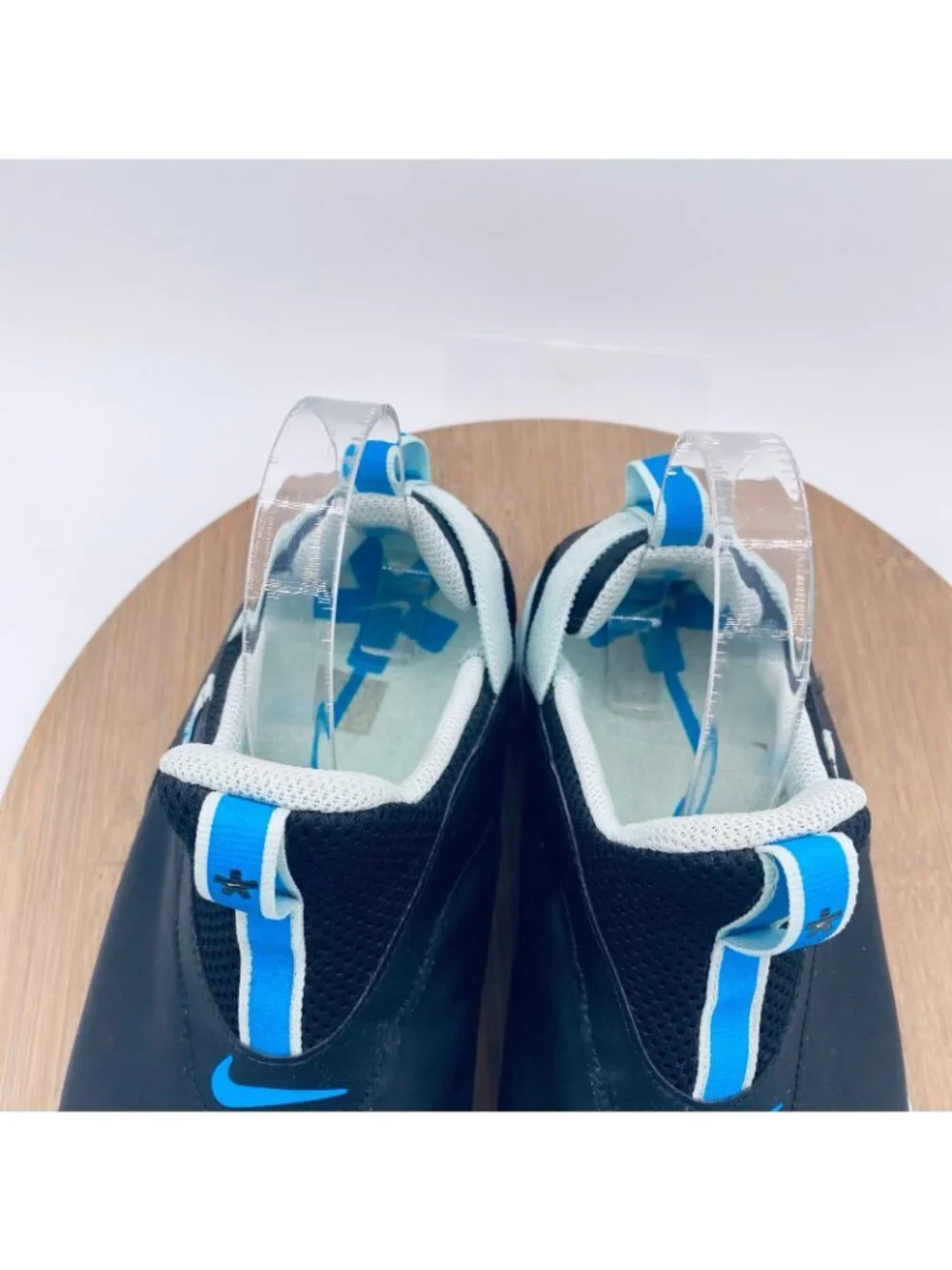Nike Air Zoom Pulse Mens Shoes 7 Black Blue Athletic Nursing Sneakers
